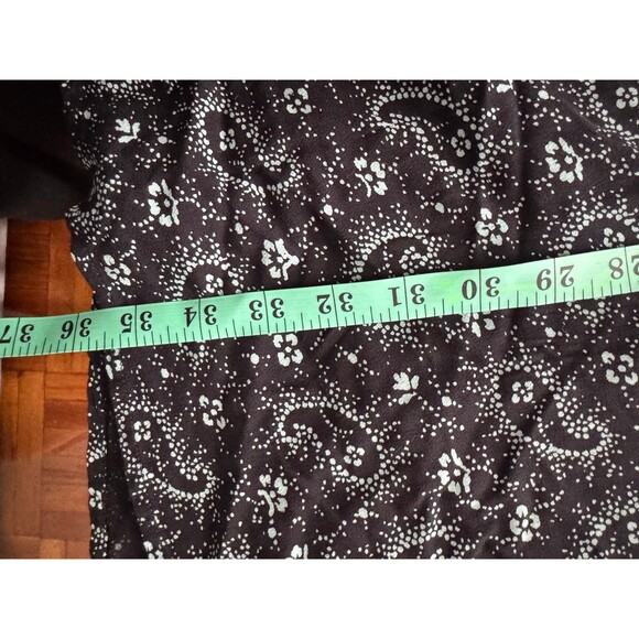 BP. Women’s Paisley Flutter Sleeve V-Neck Dress Plus Size: 1X - Picture 8 of 8